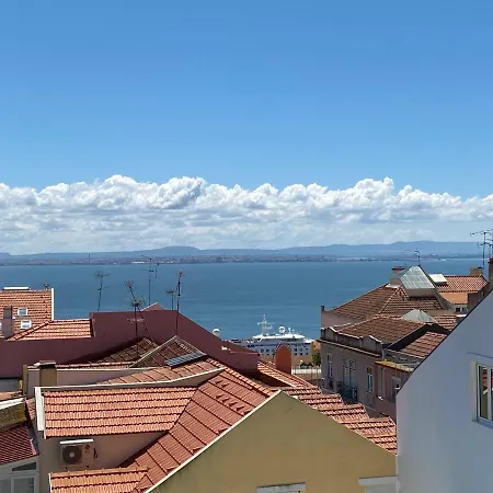 Centre Avec Vue Incroyable Sur La Mer דירה ליסבון